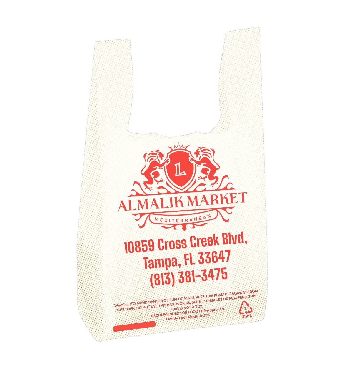 Customize shopping bag 10 cases minimum